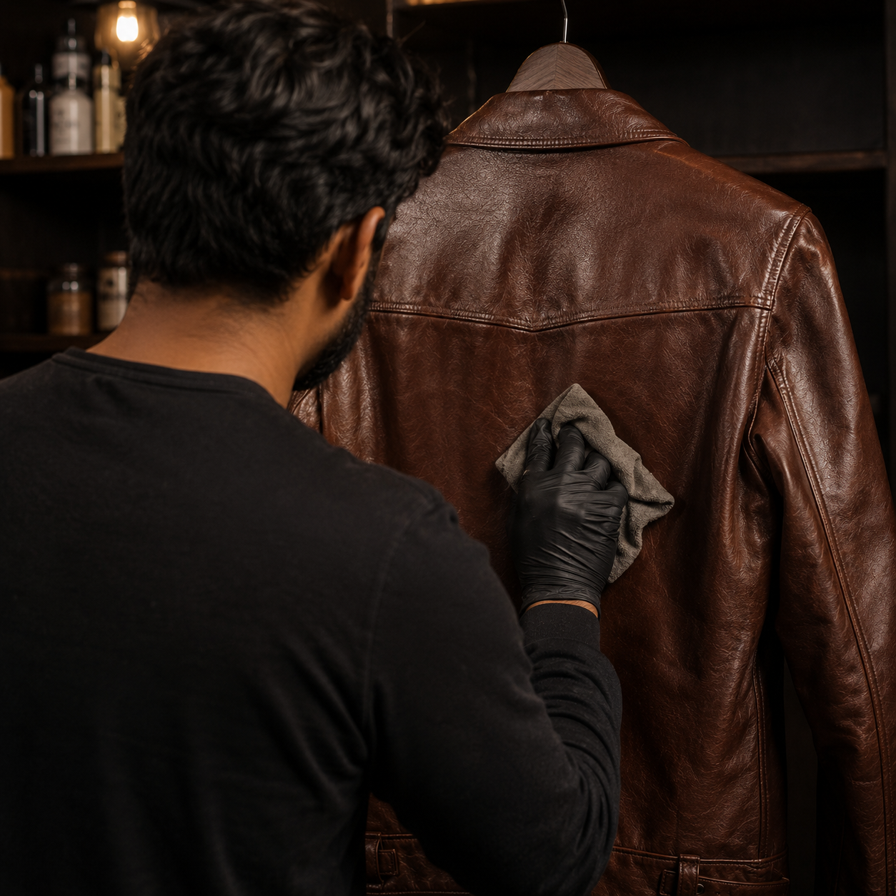 Luxury leather shoe restoration